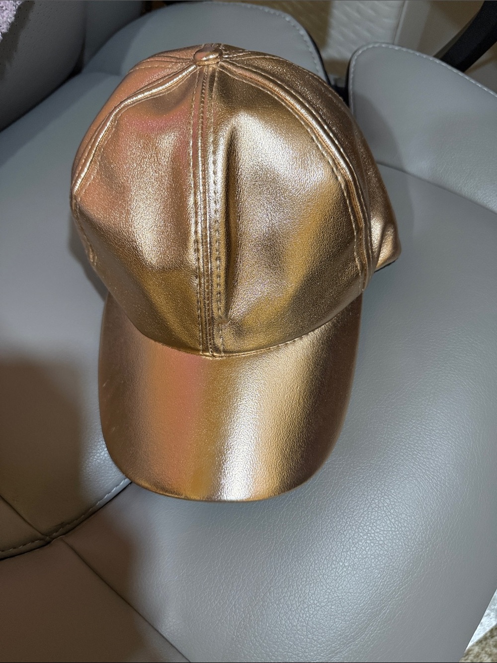 Rue21 Metallic Gold Baseball Cap